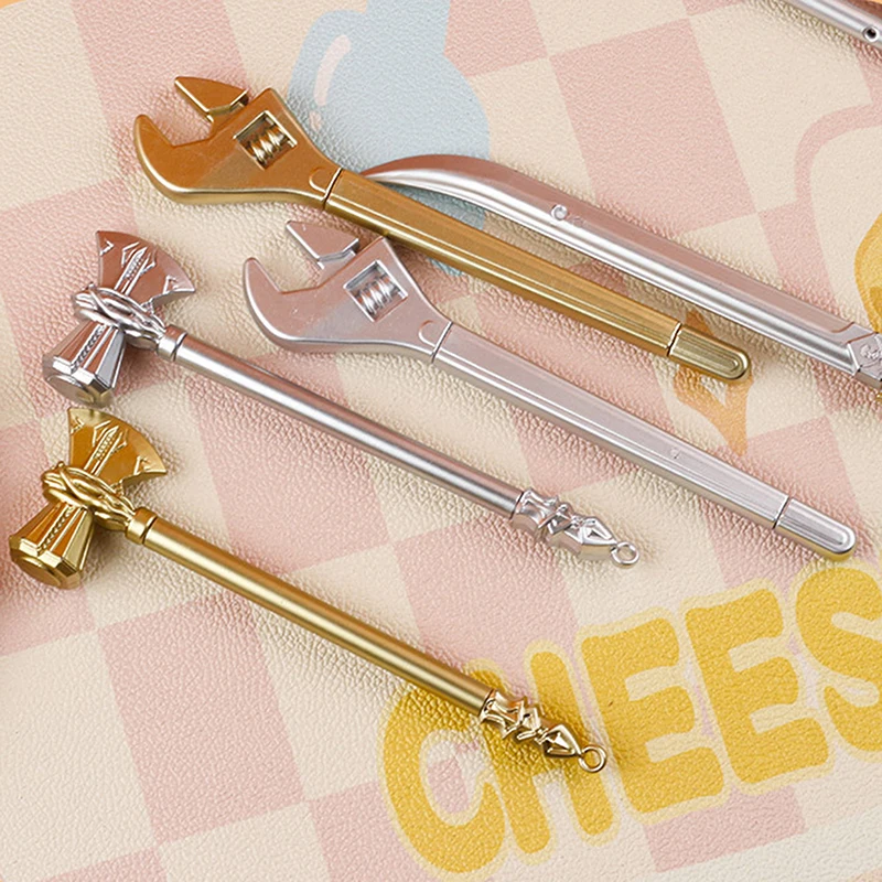 ประแจปากกาบอลพอยท์จำลองความคิดสร้างสรรค์ปากกาเขียนน่ารักประแจการ์ตูนแฟชั่นปากกาขนาดกลางปากกาสำหรับโรงเรียนเครื่องใช้สำนักงาน