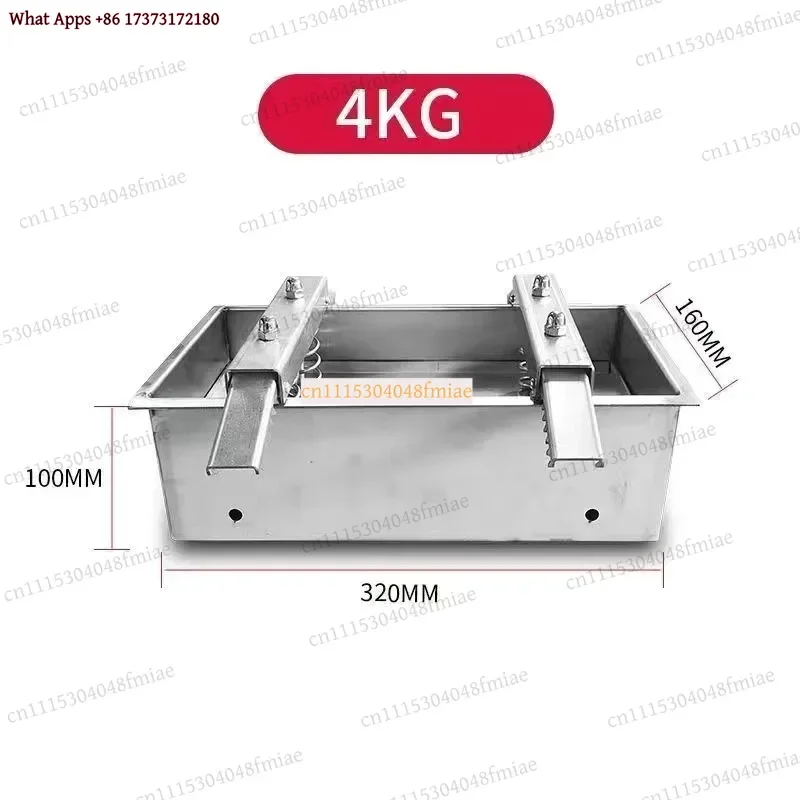 Stainless Steel Meat Pressing Mold Double Pressure Spring Ham Bacon Raw Meat Press Mold 1.5kg 2kg 3kg 4kg