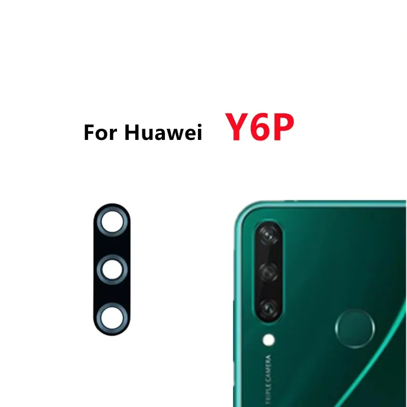 For Huawei Y7A Y9A Y9S Y5P Y6P Y7P Y8P/Y9 2019/Y9 Prime 2019 Rear Back Camera Glass Lens Cover with Adhesive Sticker image 4