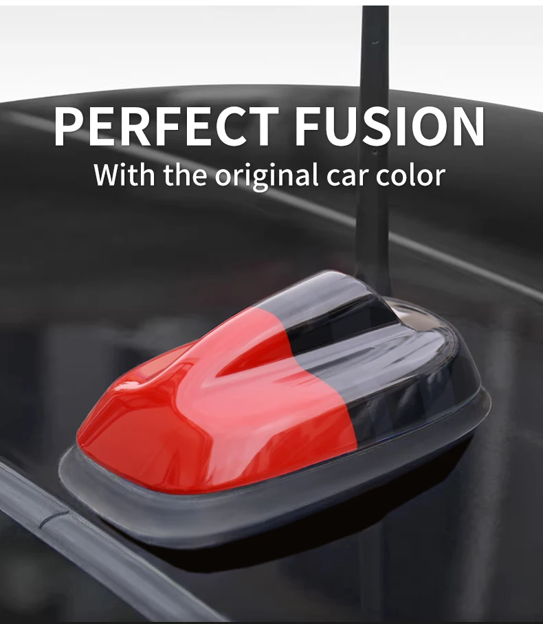 Für MINI Cooper S JCW F66 F65 F56 F55 Auto Außen Trim Antenne Dekoration Abdeckung Aufkleber Kunststoff Auto Zubehör – Detail 6