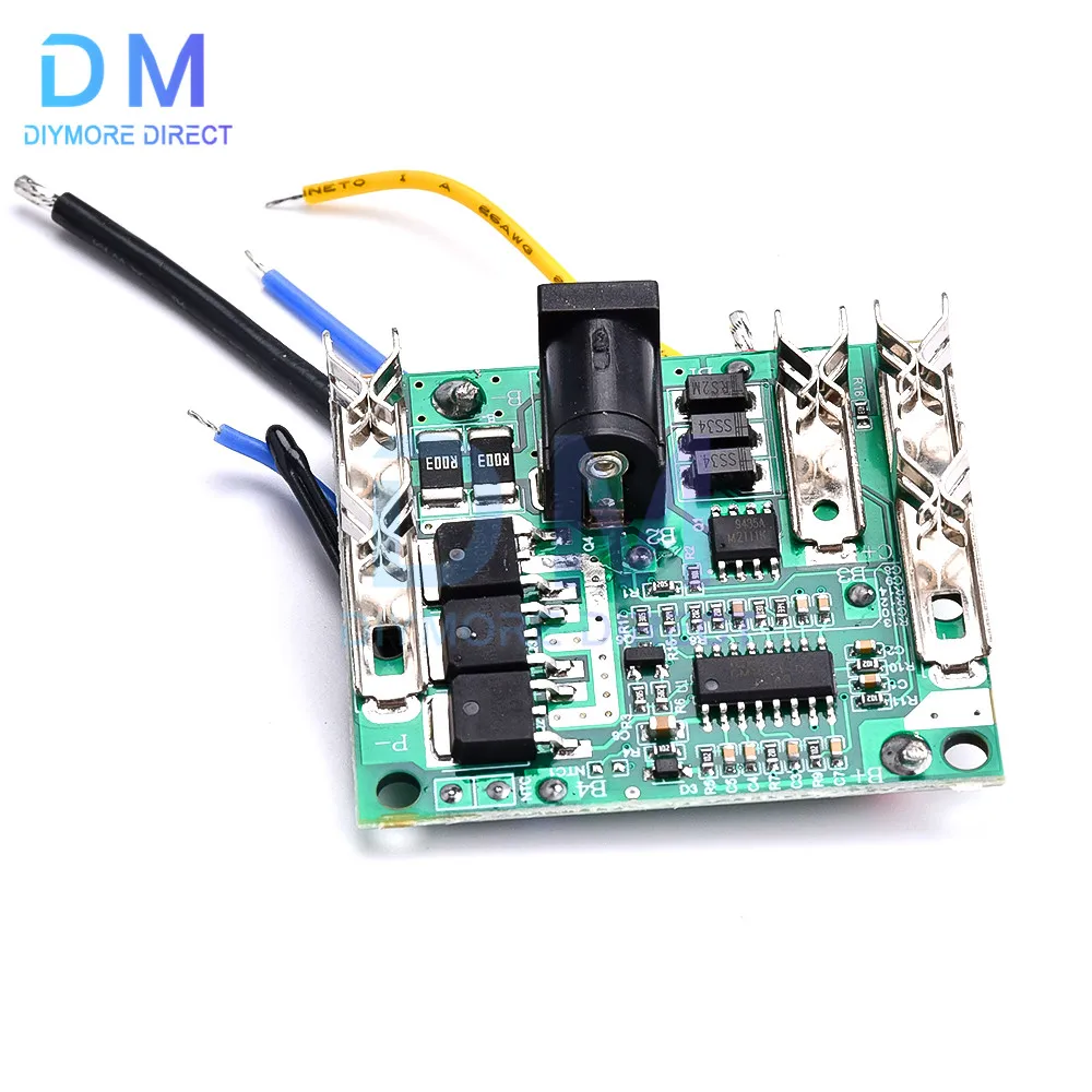 Bms 5S 20A 18650 Lithium Batterij Opladen Bescherming Boord Circuit Pcm Balancer Power Bank Charger Module