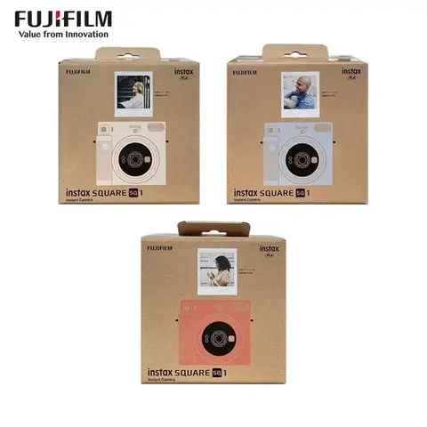 New Fujifilm SQUARE SQ1 Instax Mini Film Camera Original  Instant Fim Photo Camera Color Fujifilm Instant Print Square Camera