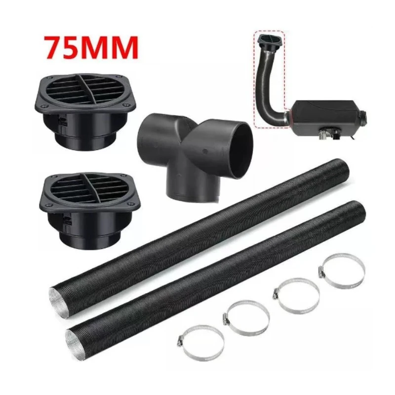 Insulated Telescopic Swivel Warm Air Duct Parking Heater Pipe