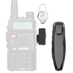 BT-E1 Wireless Headset Bluetooth Earpiece with Charger for Quansheng UV K5 (8) K6 UV 5R Plus Baofeng UV-5R UV-17 BF-888S Radio