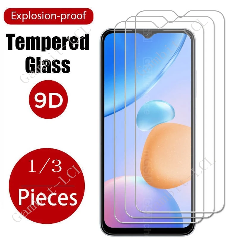 

3 шт. 9H HD закаленное стекло для Xiaomi Redmi 10 5G Redmi10 Redmi105G Redmi10A 10A 10C Redmi10C Защитная пленка для экрана