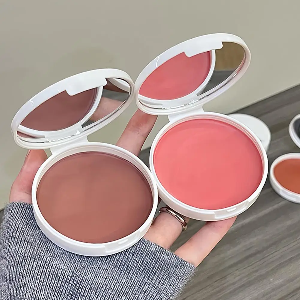 Lippen- und Wangenrouge Premium Red Color Enhancing Blush Texture New Blush Potato Pigmented Püree Soft Lipstick Makeup Blush H R5M4