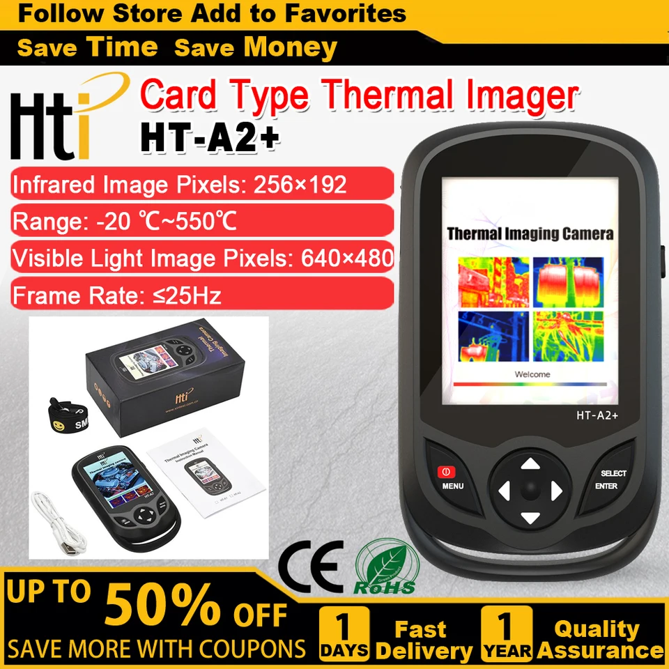 HTI HT-A2+ Thermal Imager 256x - Thermal Imaging Camera Pcb Repair 评论和价格