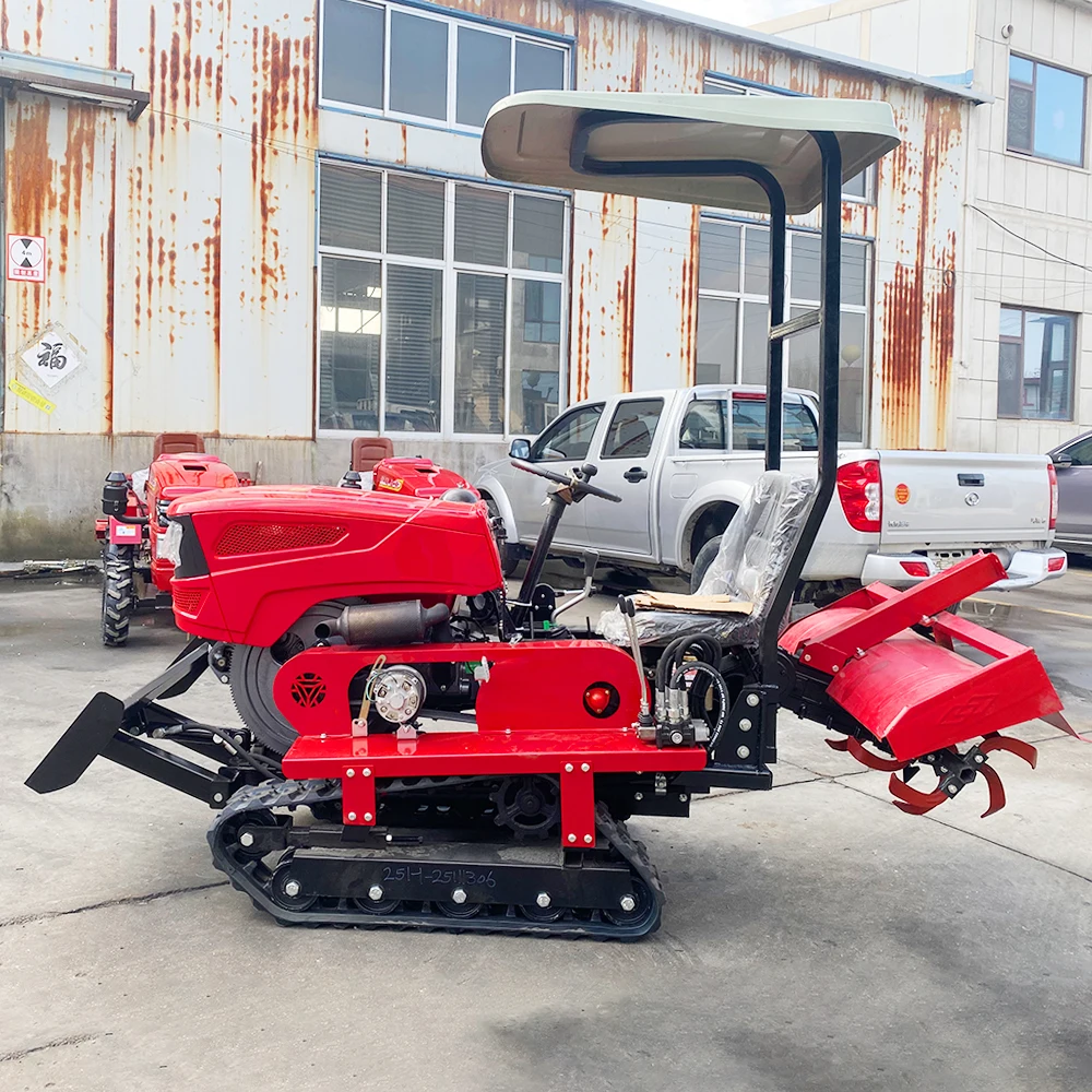 เครื่องไถพรวนดินแบบตีนตะขาบ 25 - Soil Tilling Cultivator บทวิจารณ์และราคา