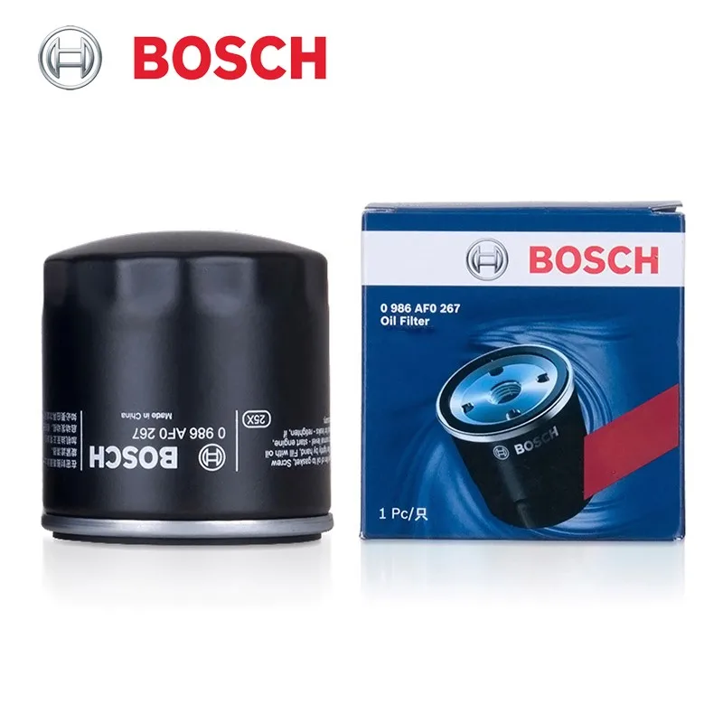 Bosch Oil Filter AF0267 Suitable for VW Golf (Sportsvan, VII Variant, VIII) Passat Polo Tiguan, for Ford Fiesta【OE：04E115561B】