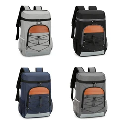 E74B Backpacks Leakproof Insulated Lunch Bags Splashproof Backpacks Hot Cold Freezer Bags Large Capacity Food Container