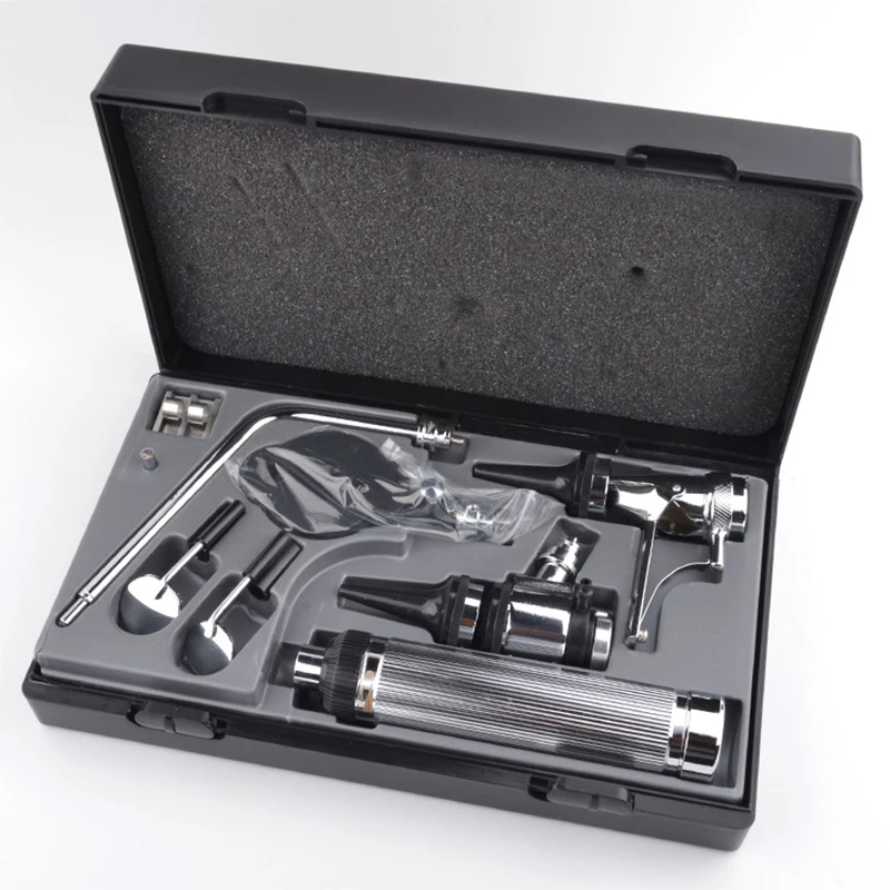 

Professional Medical Diagnositc ENT Kit Direct Ear Care Otoscope and Ophthalmoscope Diagnosis Set PT-03