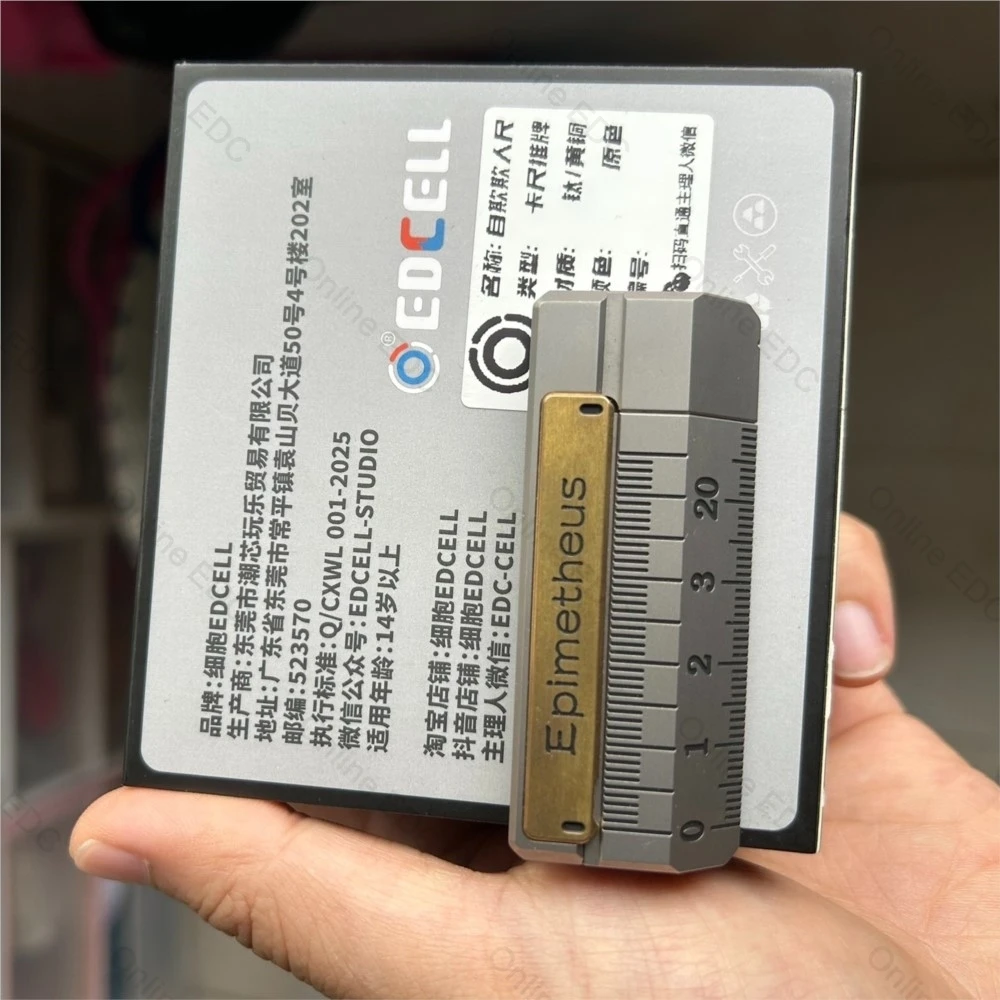 ألعاب EDC المستخدمة WANWUEDC & ROGUE مسطرة دفع ميكانيكية أدوات EDC لعبة تخفيف التوتر