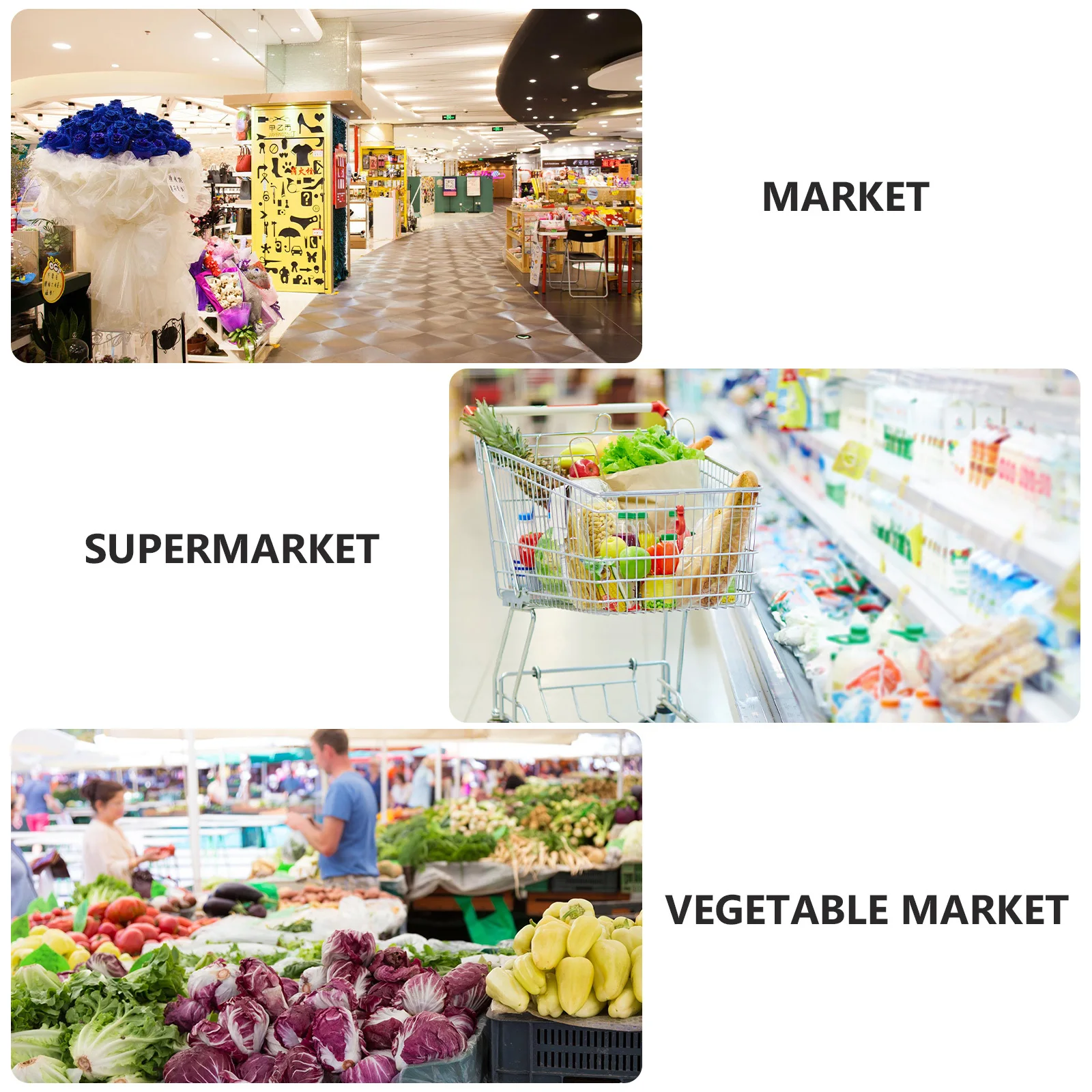 

6Pcs Price Boards Erasable Writable Rewritable Tags for Supermarket Shop Retail Display Erasable Massage Boards