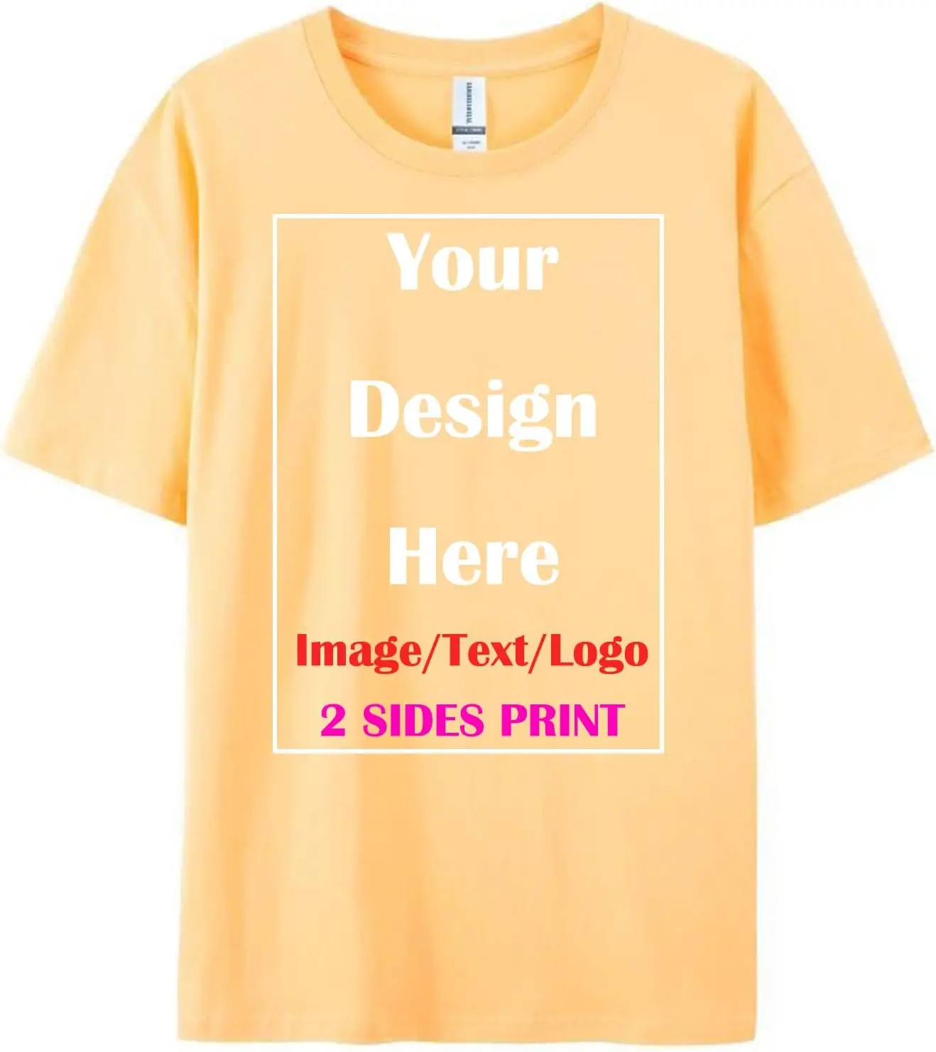 

Custom T Shirts Personalized Your Own Pictures Text Logo T-Shirts Customized Tshirts for Women Men