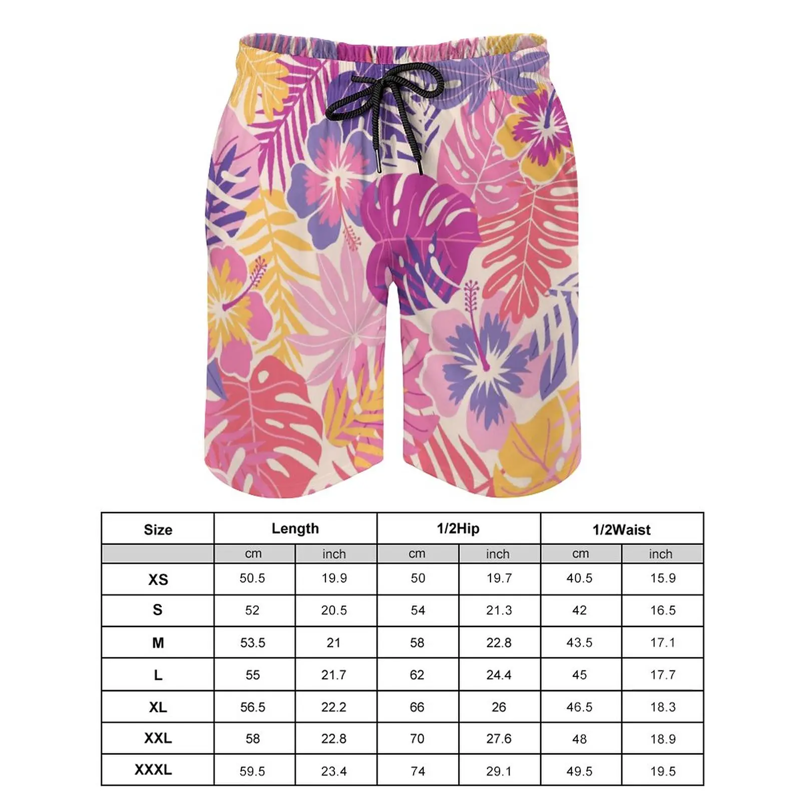 Shorts de praia masculinos, Shorts de homem