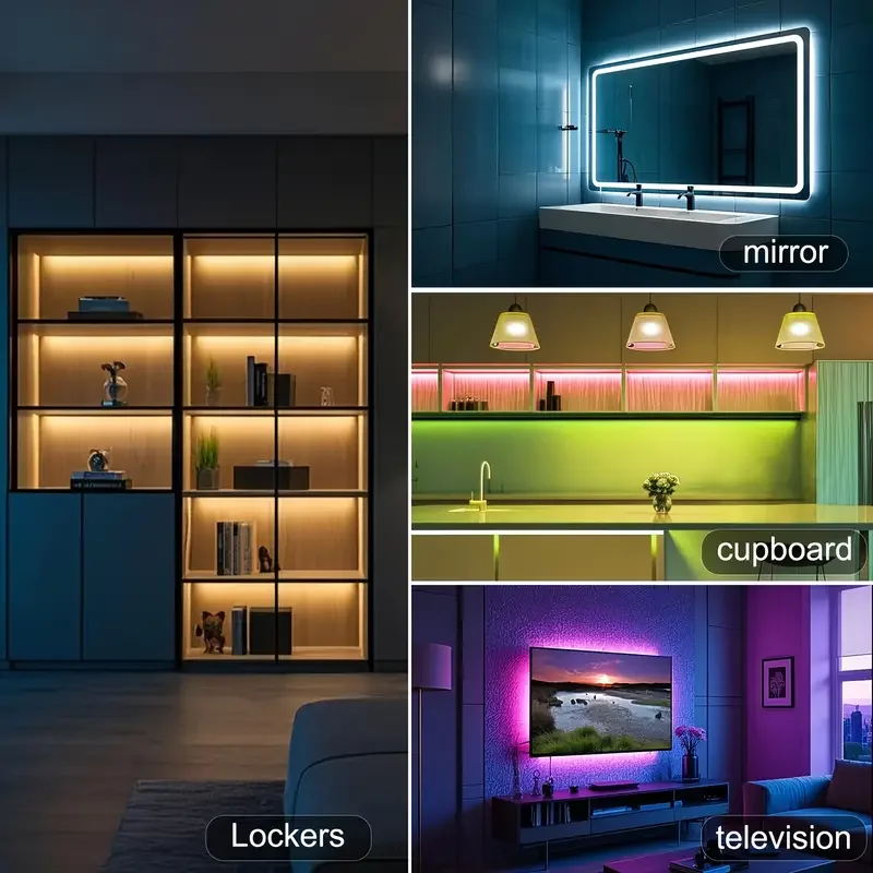 1-40 متر Led قطاع أضواء APP 44Key الموسيقى مزامنة التحكم عن بعد USB 5 فولت RGB شريط مرن لغرفة الديكور إضاءة خلفية للتلفاز ديود ديكور