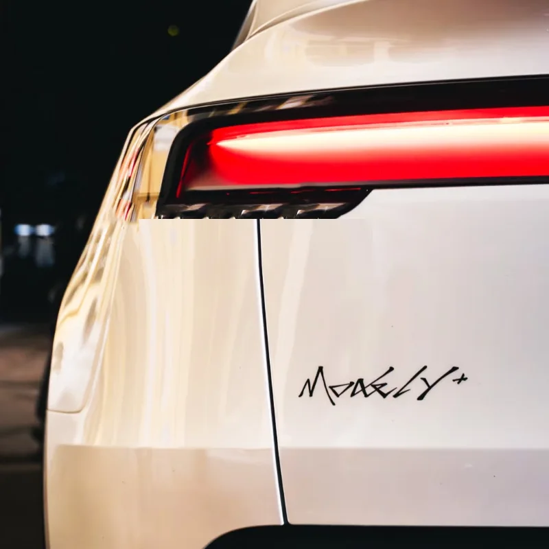 

Suitable for Tesla Cybercar sticker Model 3Model Y tail sticker personalized sticker