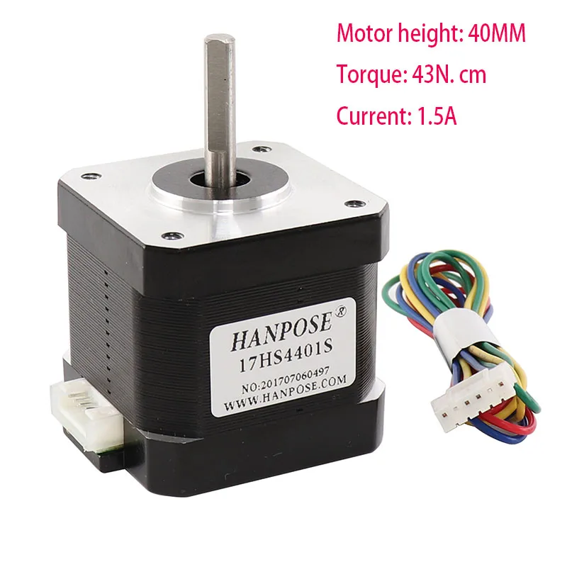 42 stepper motor height 40MM 12V torque 40Ncm engraving 3D printing accessory 17HS4401