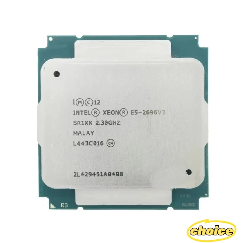 Prosesor Intel Xeon E5 2696 V3 2.3GHz 18-Core 135W 2696V3 CPU LGA 2011-3 Prosesor