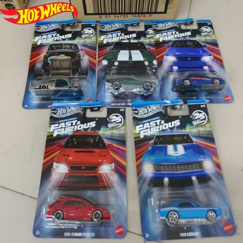 

Новые коллекционные модели автомобилей Hot Wheels Fast & Furious в масштабе 1:64: Subaru, Chevy, Fleetline, Mustang, Camaro, Nissan Maxima. Идеальный подарок.