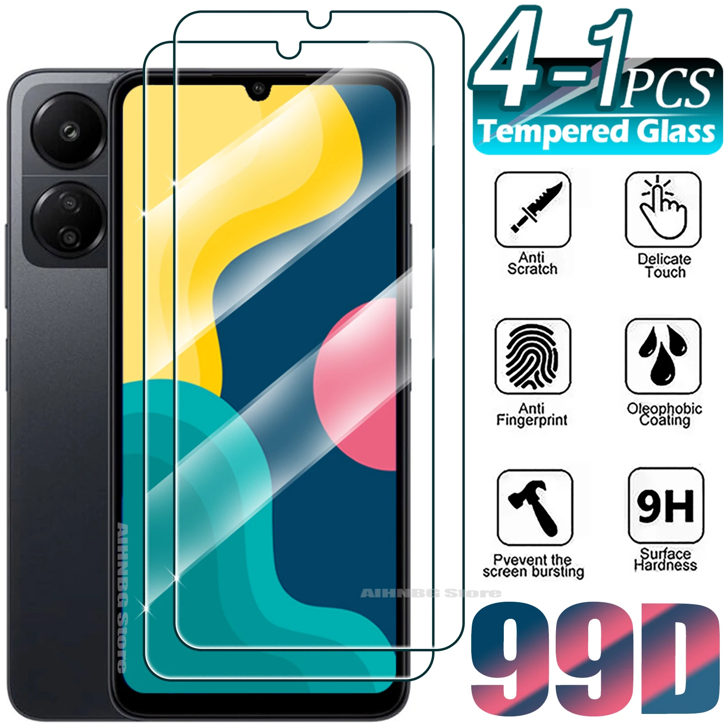 1/4Pcs Tempered Gla… - image