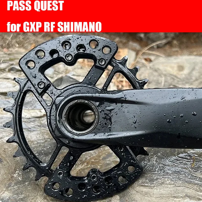 

PASS QUEST предназначен для узких и широких зубчатых защитных звездочек XX Eagle диаметром 3 пиг для шатунов с прямым креплением размера GXP и BB30.