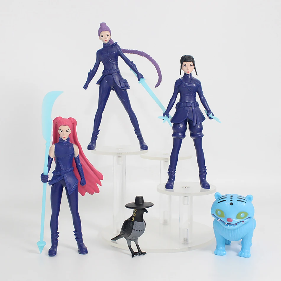 18 stks Kpop Demon Hunters Anime Figuur Speelgoed PVC Desktop Collection Action Figure Model Speelgoed Kinderen Verjaardag Decoratie Pop