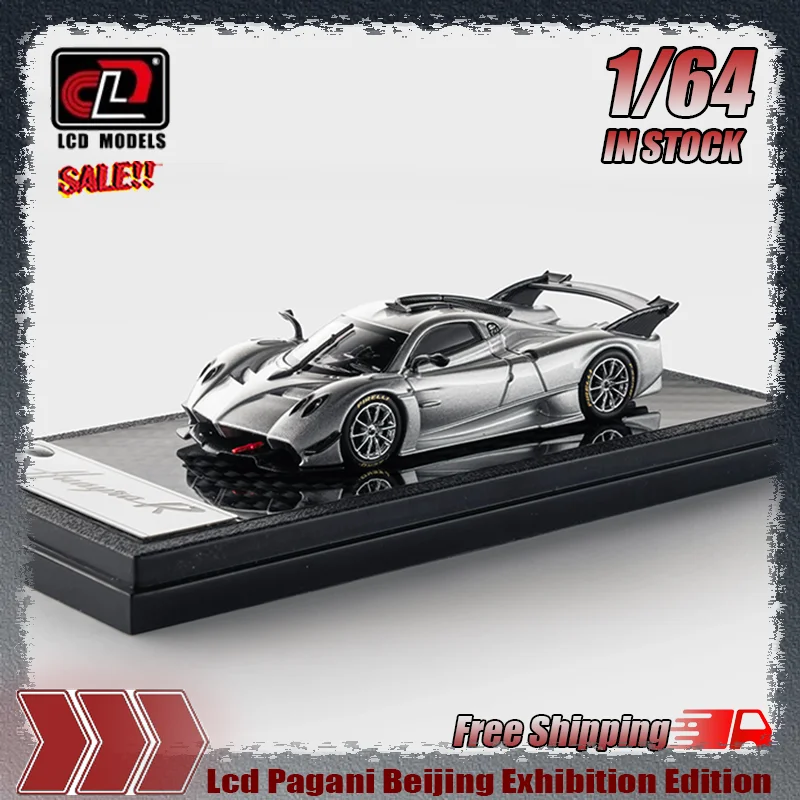 

New In Stock Lcd 1:64 Pagani Supercar Beijing Exhibition Edition Simulation Alloy Miniature Die-Cast Car Model Custom Toys Gifts