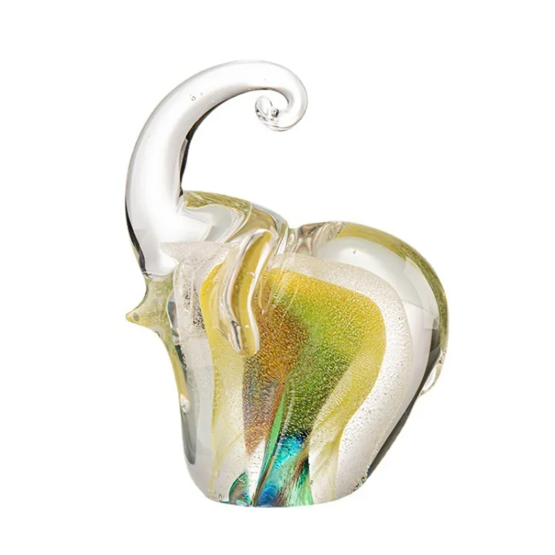 

Modern creative art glass ornaments simple high-end living room decorations