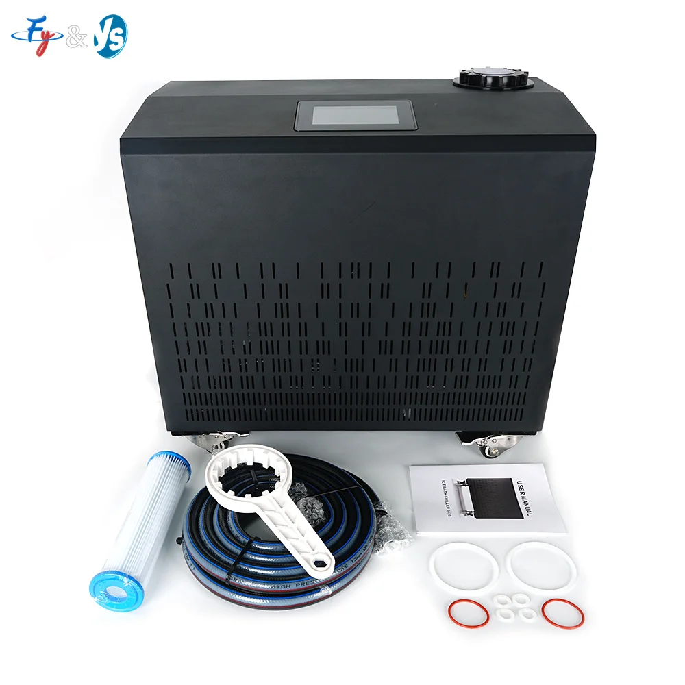 

Портативный охладитель для ледяных ванн 0.8 л.с. с Wi-Fi управлением и фильтрующим насосом, охладитель для сауны и восстановления после холодовых процедур