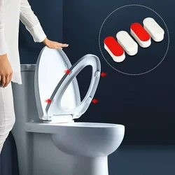 4 pezzi di protezione del paraurti del sedile del water accessori per il coperchio del water cuscino del sedile Pad in gomma paraurti di ricambio per il bagno buffer