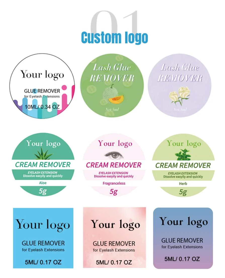 Lash Glue Customization Remover Customization