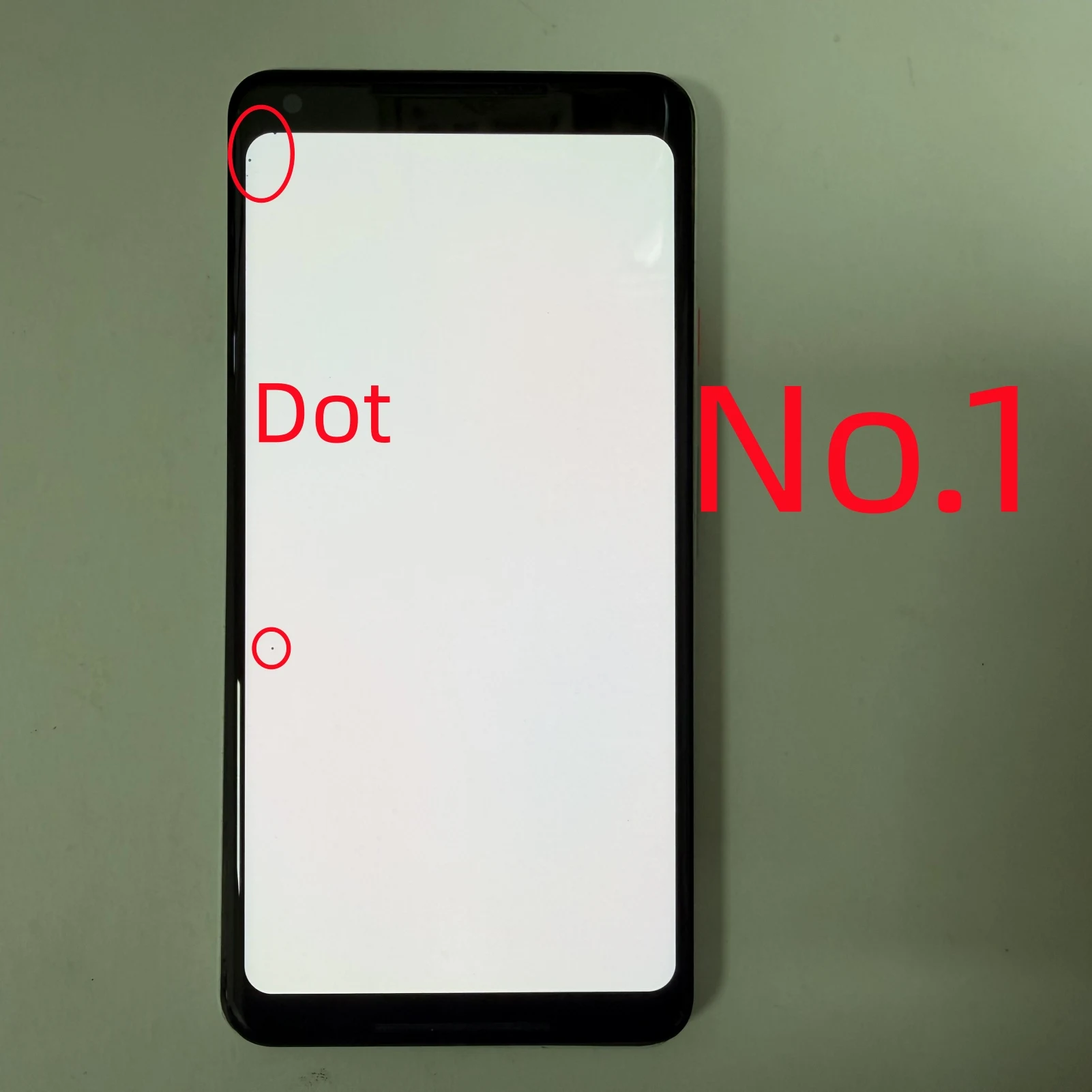 6.0"Pantalla Dot For Google Pixel 2 XL LCD Display Touch Screen Digitizer Assembly Replacement Parts for Google Pixel 2XL AMOLED