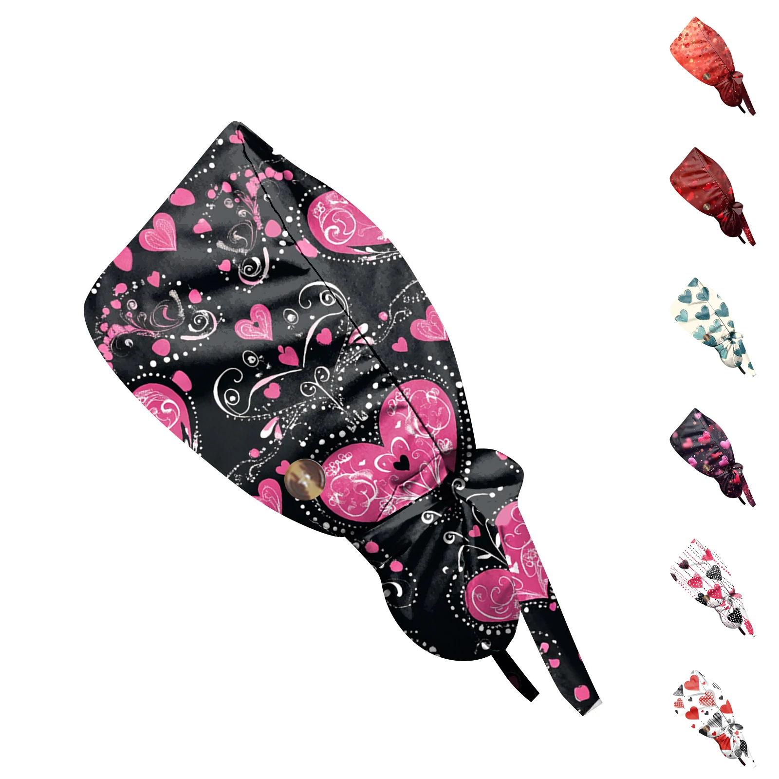 カジュアルな女性用ポニーテールキャップ、ラボスクラブ、ペット病院、手術用帽子、看護師、歯科医、スパ、作業用キャップ、女性男性用手術用帽子