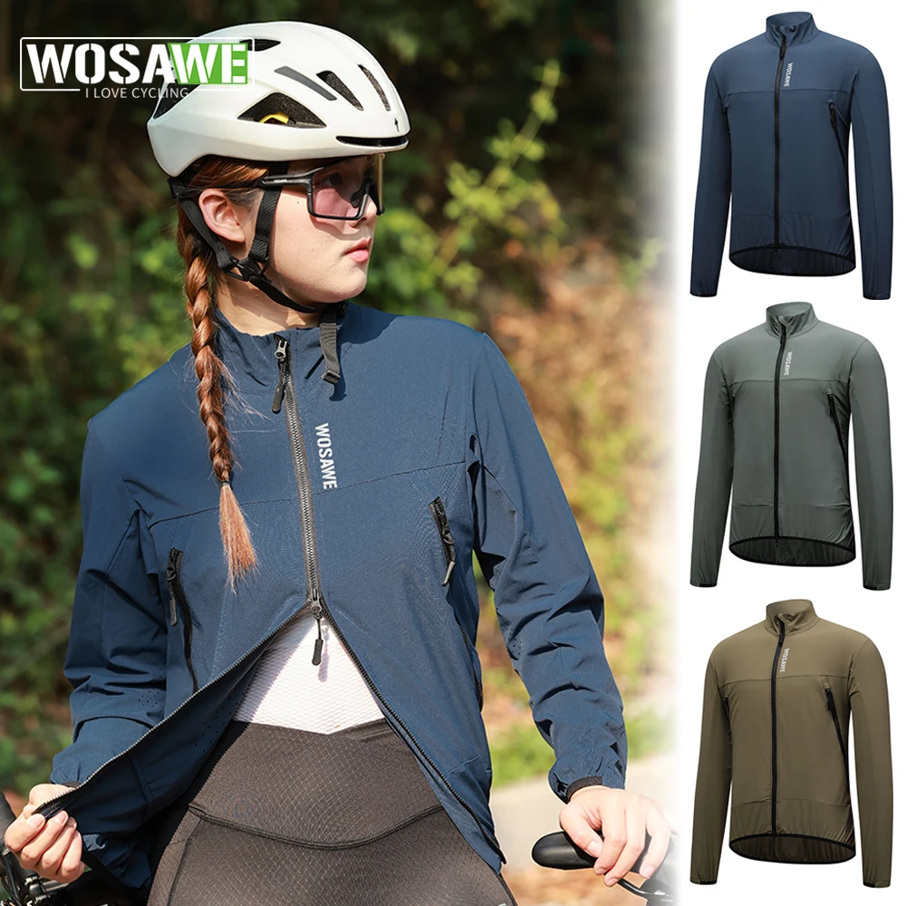 

WOSAWE велосипедная куртка для мужчин и женщин ветрозащитная легкая дышащая куртка MTB велосипедная ветровка дорожный велосипед трикотаж одежда жилет