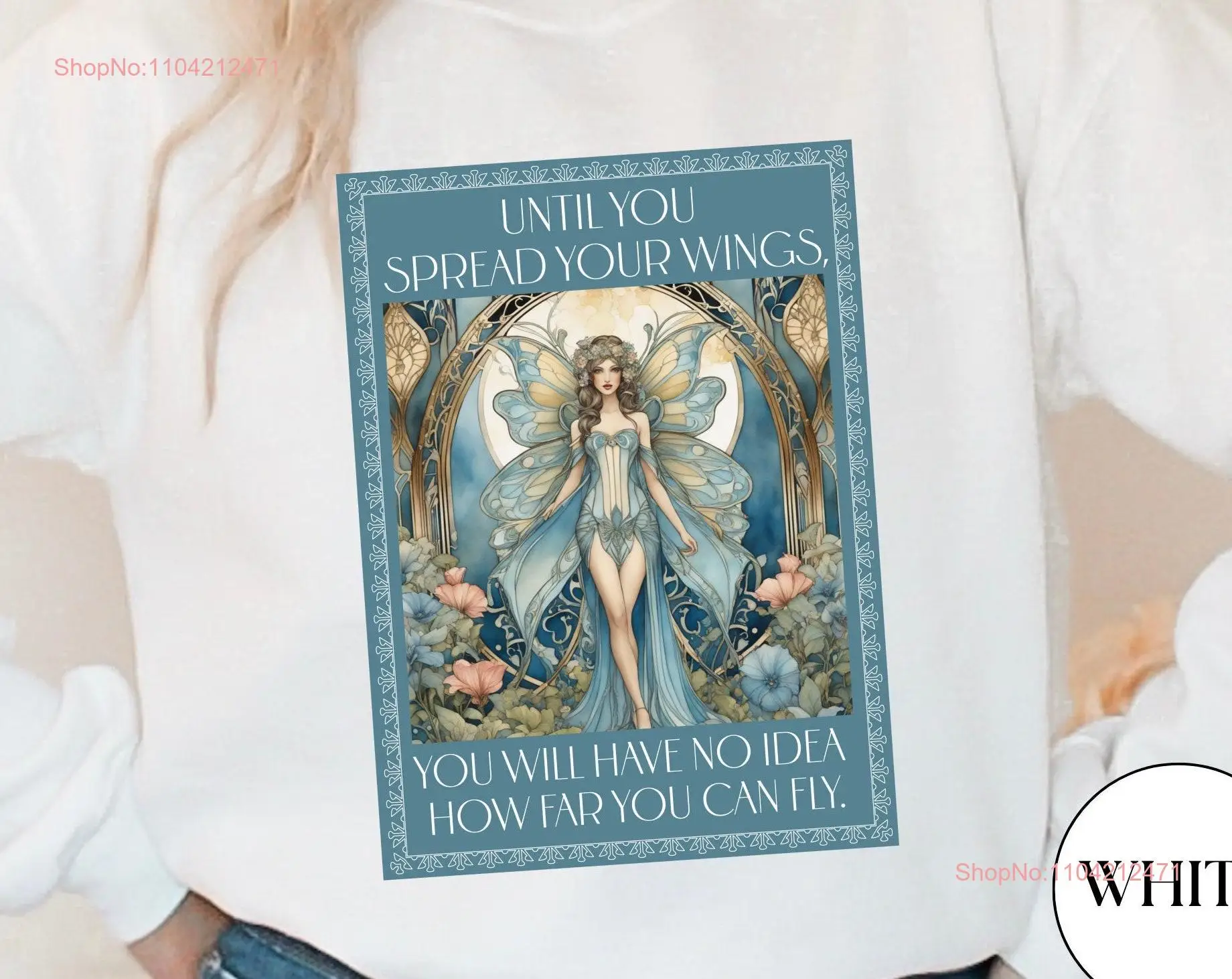 Fairycore T Shirt Fairy Faerie Fae Female Empowerment Cottagecore Devine Mystical Magical Tarot Card Light Academia