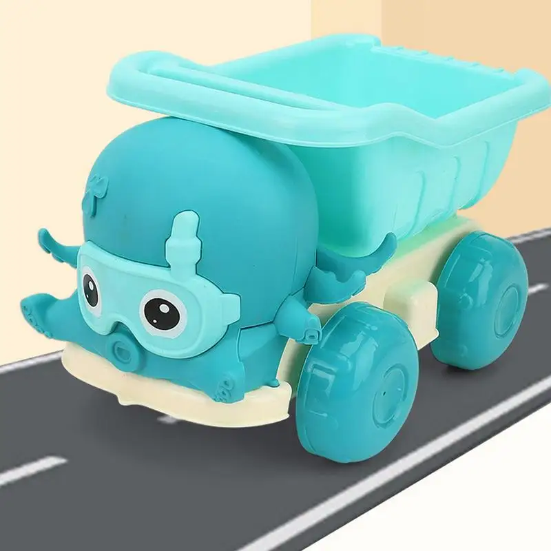 Beach Sand Toys Octopus Car Beach Molds Set Beach Bucket Beach Shovel Tool Kit Sandbox Toys Kids Outdoor Toys Playing Water