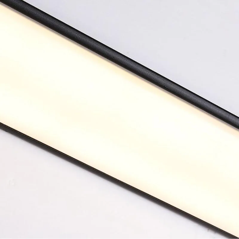 Imagem -06 - Moderno Impermeável Long Strip Led Lâmpada de Parede Ip65 Alumínio Wall Light Jardim Varanda Sconce 110v 220v Sconce Luminaire