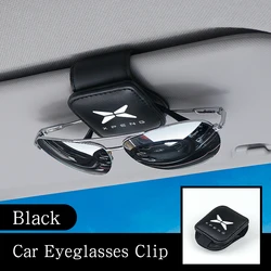 2023 For XPENG G9 P7 P5 G3 G3i X2 N5 F30 H93 Beta Car Sun Visor Sunglasses Clip Glasses Clip Storage Organizer Holder Accessory