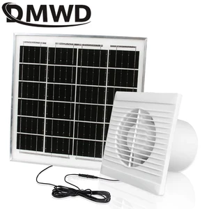 태양열 12V 배기 팬 공기 송풍기 고속 인공 호흡기 에너지 절약 방지 안티 모스 키토 디자인 부엌 욕실 치킨/오리 쿠퍼 10 최고의 판매 12V 배기 팬 -18