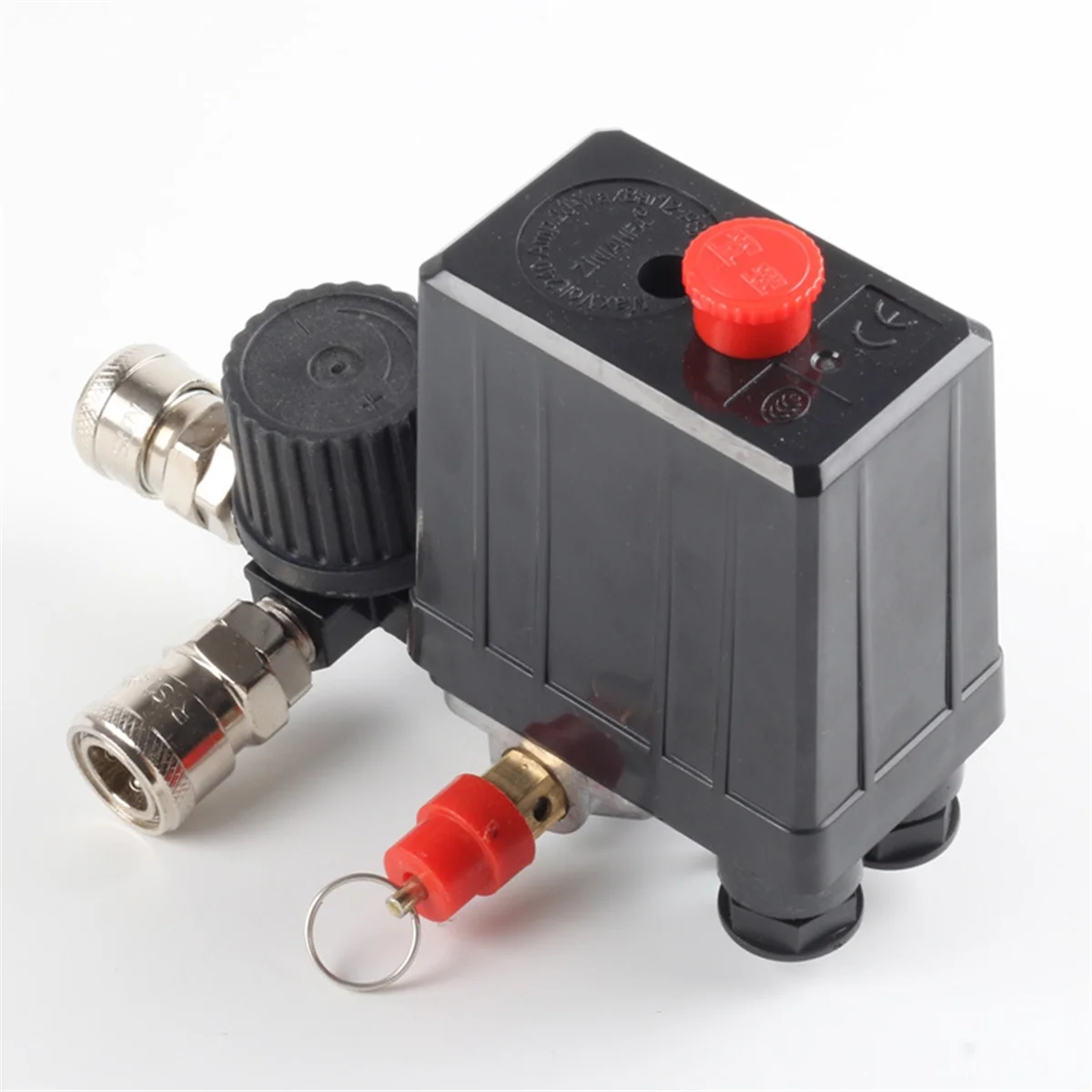 

A71P 3000L/Min Air Pump Control Valve 0-180 PSI Gauge 220V/380V Regulator Duty Air Compressor Pump Pressure Control Switch