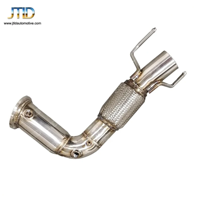 JTLD Exhaust downpipe for BMW-MINI-F56 without Catalytic Converter and heat shield car assecories escape