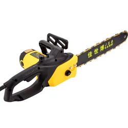 2200w 220v Corded Electric Chainsaw 16-inch Handheld No Refueling Electric Chain Saw With Low-kickback Fast Cutting Tool