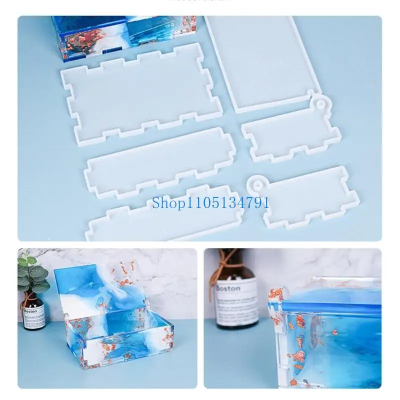

98km Silica Gel Epoxy Mold Jewelry Storage for Case Holder Mold Firm and Sturdy Washa