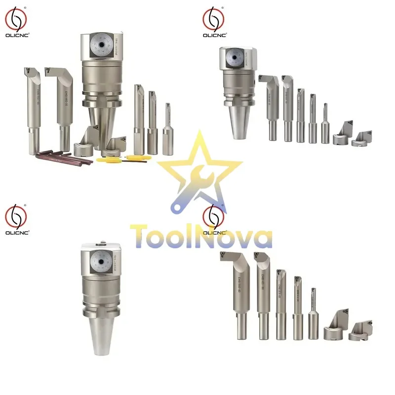 2026*Hotsale* BT30 BT40 BT50 Micro NBH2084S Adjustable Boring Head Set Milling Machine 8PCS Boring Cutter 6 Month Warranty