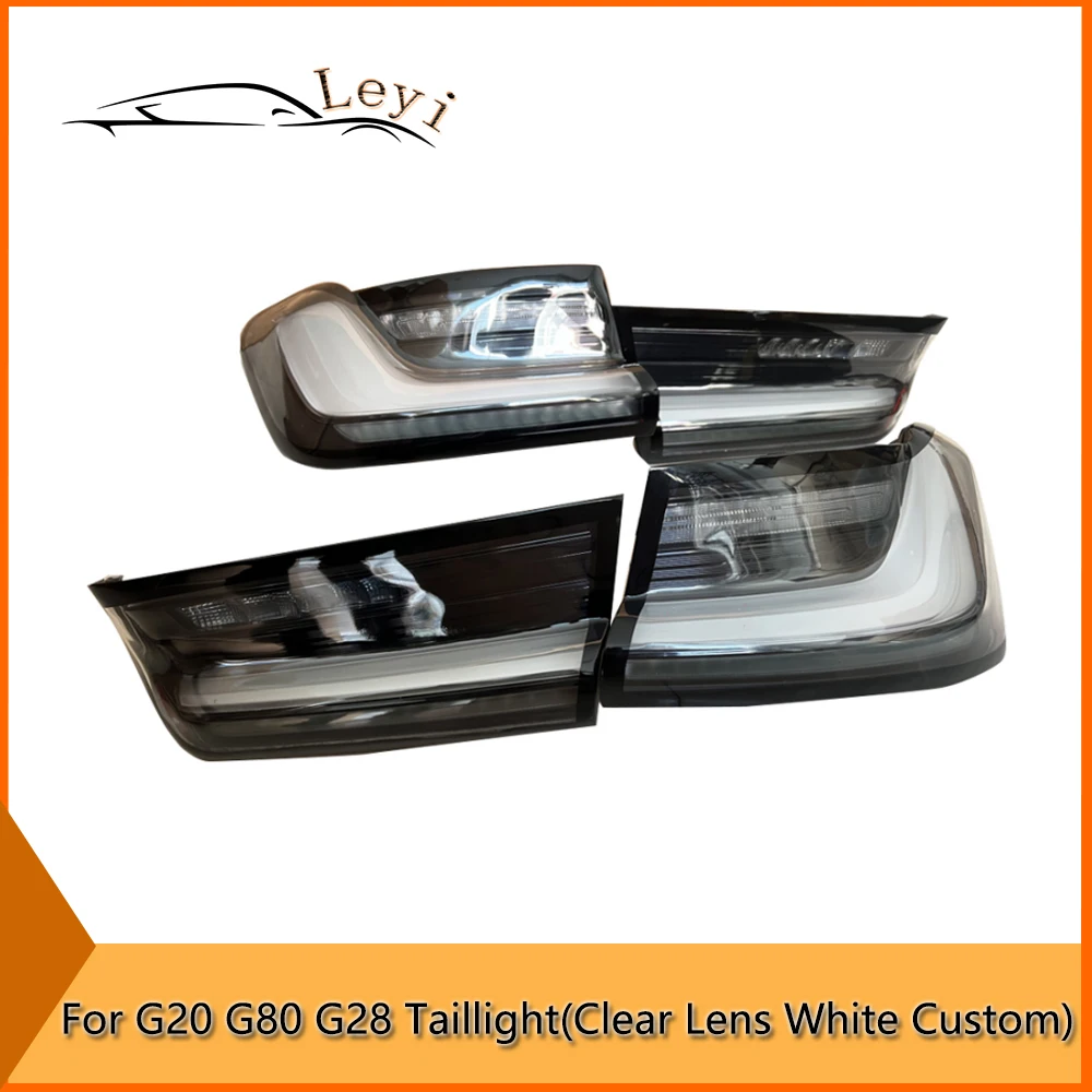 Rear Lamp For BMX G20 G28 G80 Tail Lights (clear lens white custom) Position Reversing Brake Parking Turning Signal Taillight