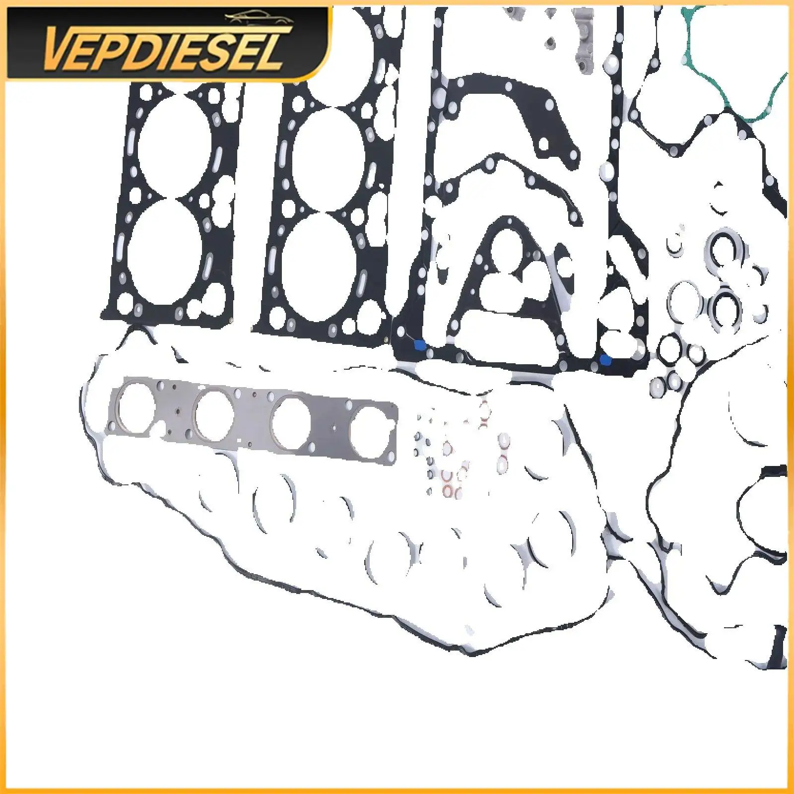 

11128008122 Engine Overhaul Gasket Set 11127566288 11127566289 for BMW X5 X6 M E70 E71 S63B44A 4.4L V8 Twin Turbo