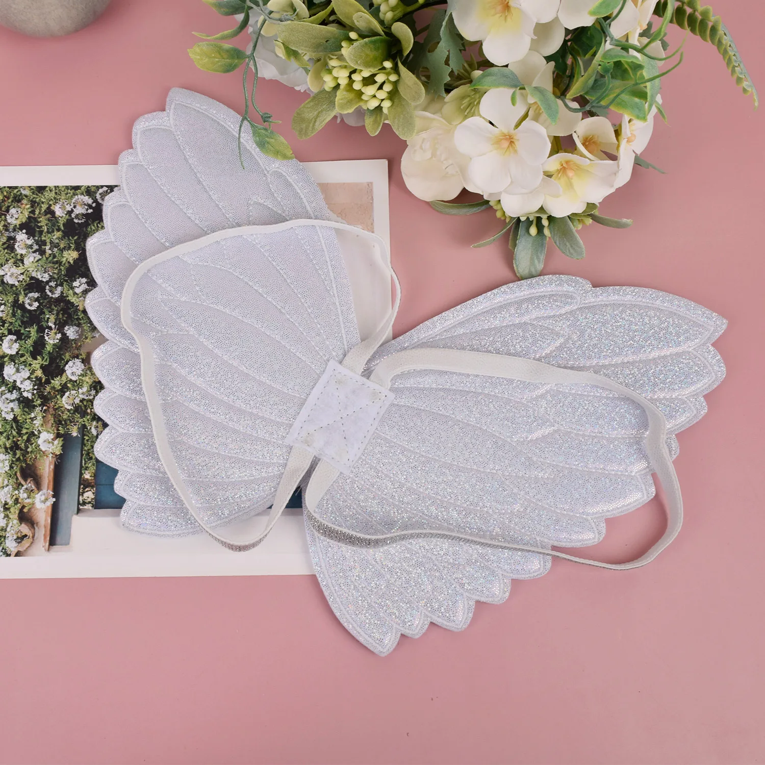 Ailes d'ange pour enfants filles, princesse papillon fée, accessoires Photo, mascarade, Costume d'halloween pour enfants, Cosplay