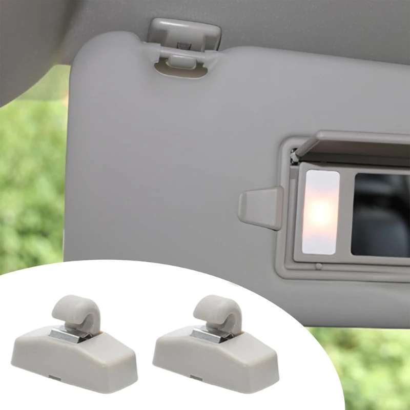 Sun Visor Hook Clip Bracket Hanger for VW Bora IV Golf 4 GTI Jetta A4 Passat B5 B6 Polo 9N Beetle Caddy Skoda Octavia 2 A5