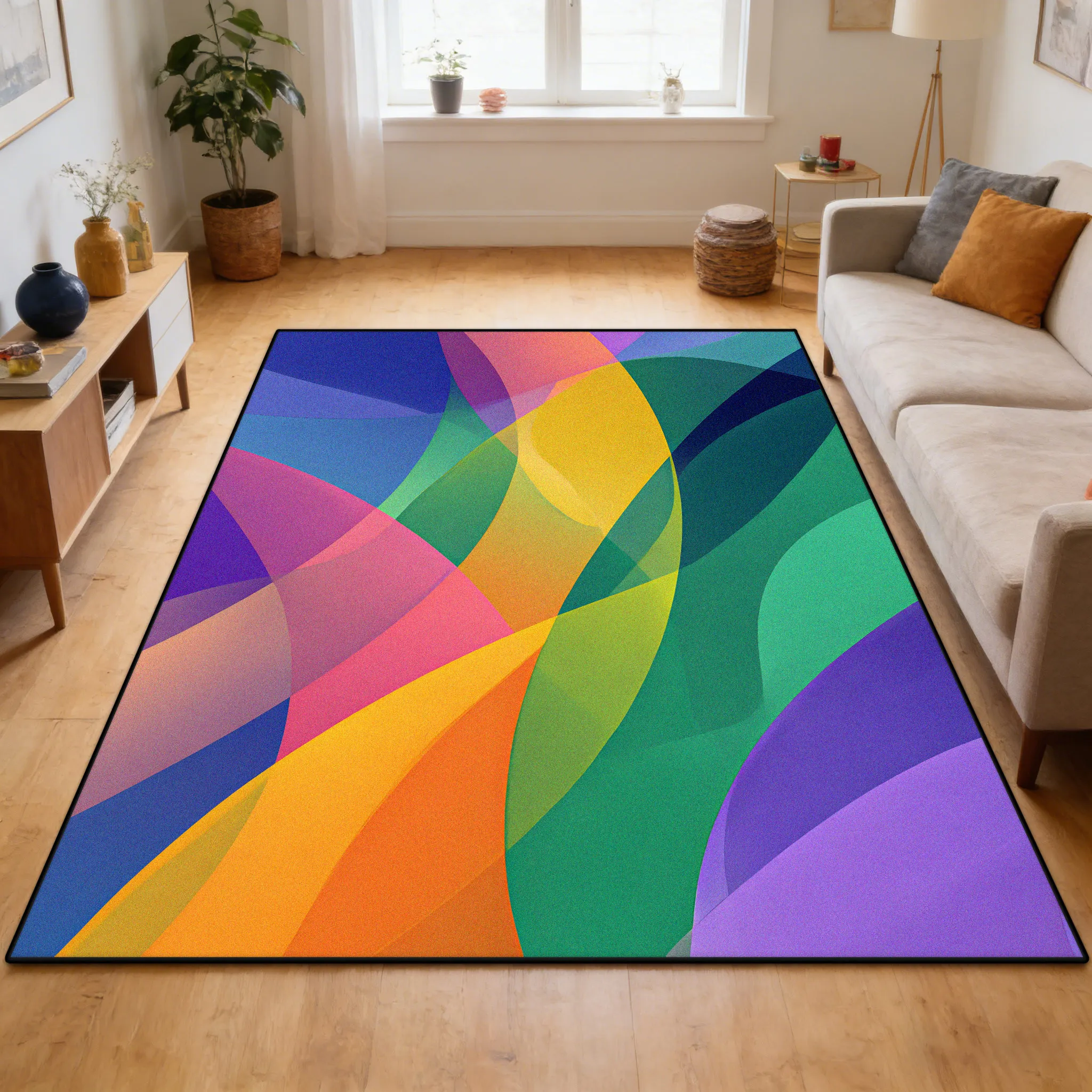 Dopamine Color Abstract Style - Kids Outdoor Lounge ulasan dan harga